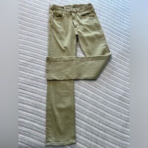 MOTHER Olive Green Pants size 28